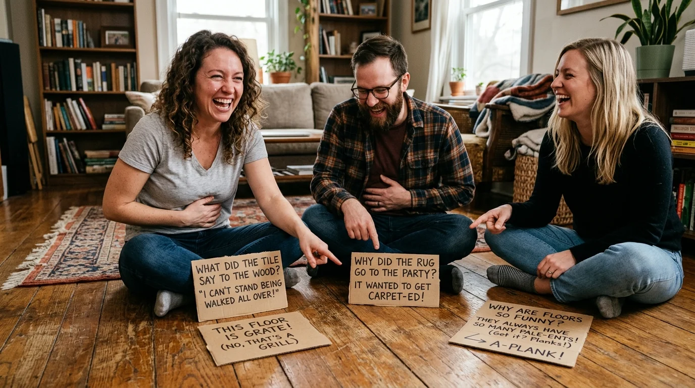 Share-Worthy Floor Puns for Every Mood