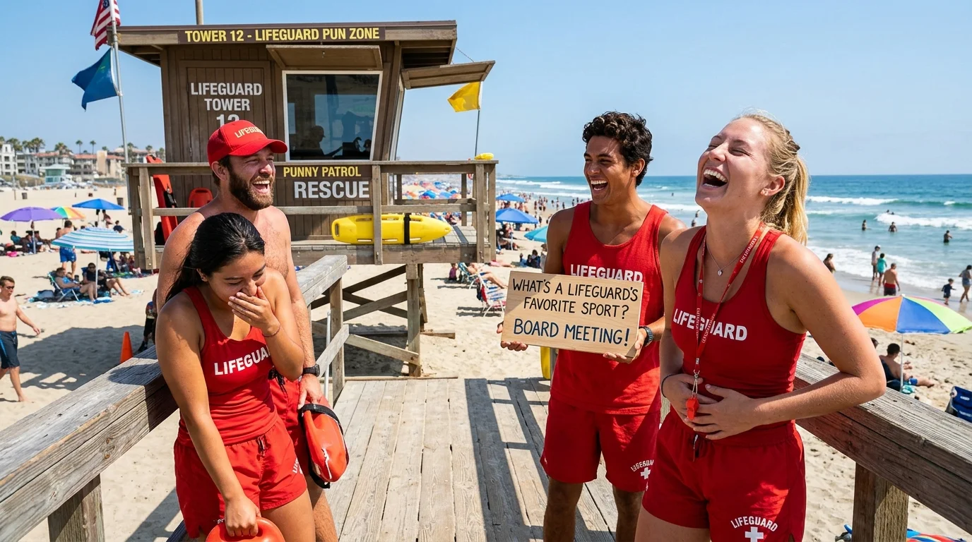 Share-Worthy Lifeguard Puns for Every Mood