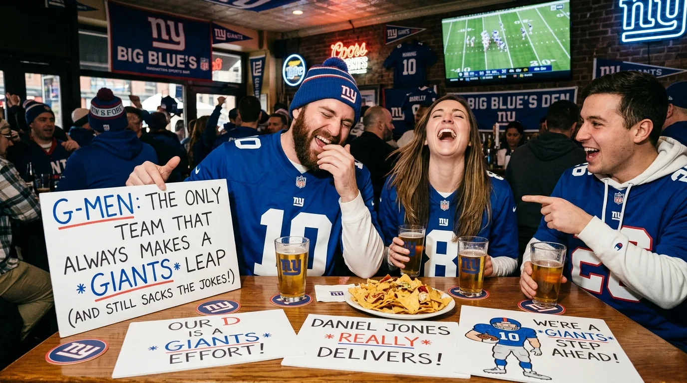Share-Worthy New York Giants Puns for Every Mood
