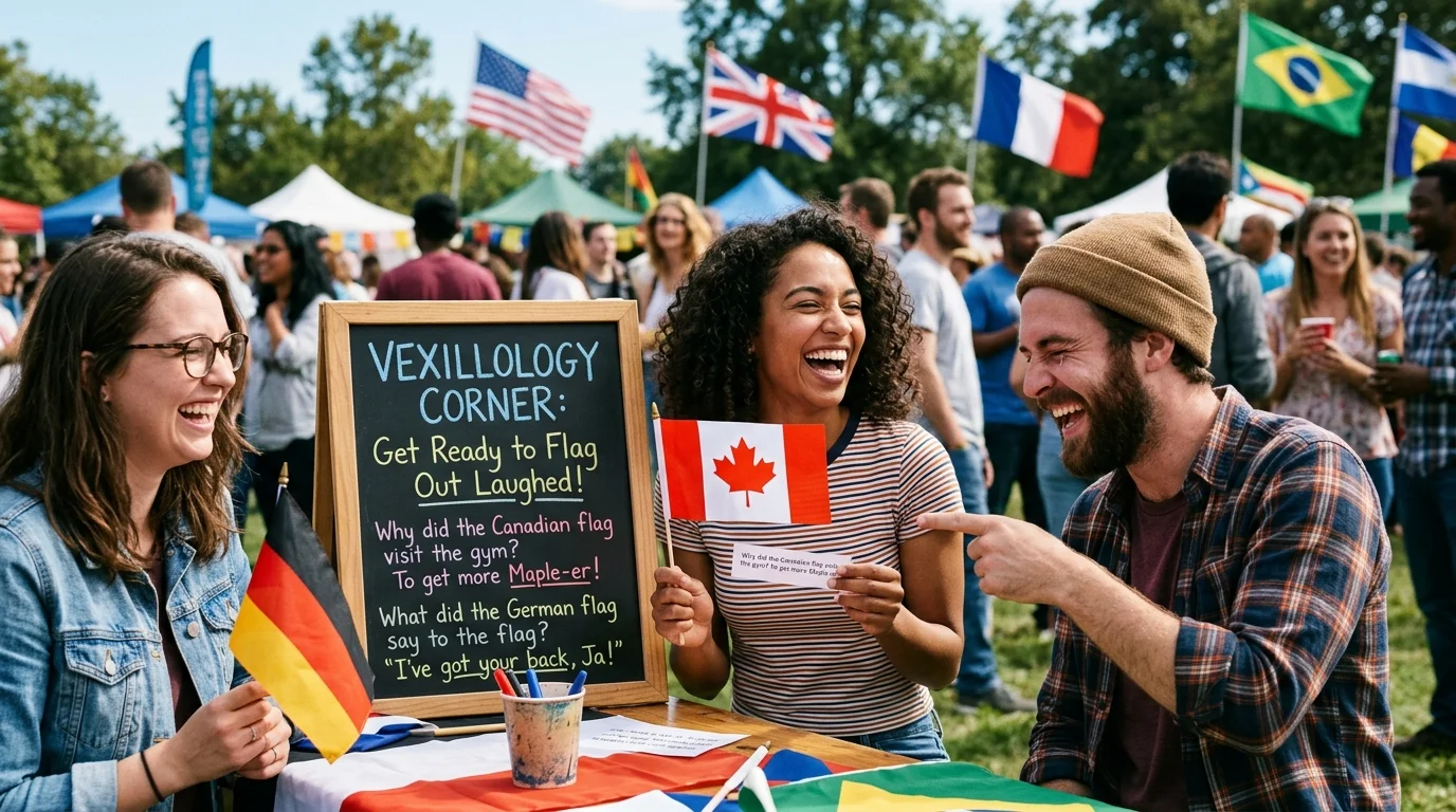 Short Funny Flag Puns
