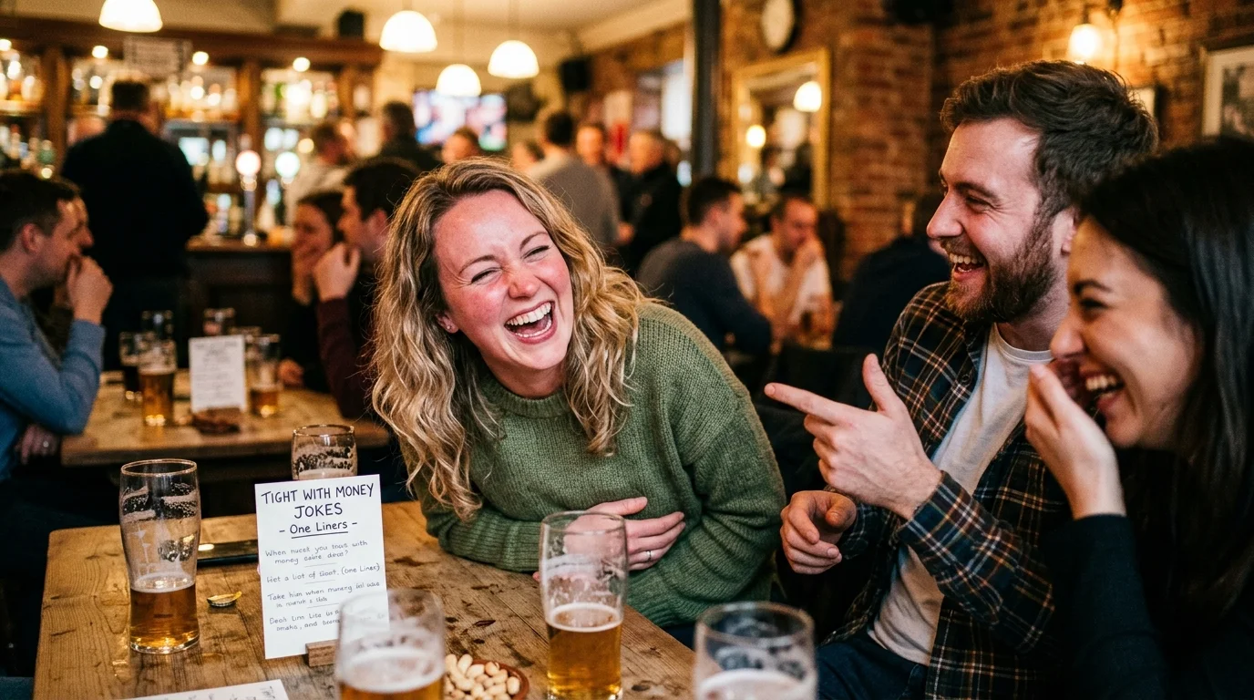 Tight With Money One Liners for Adults