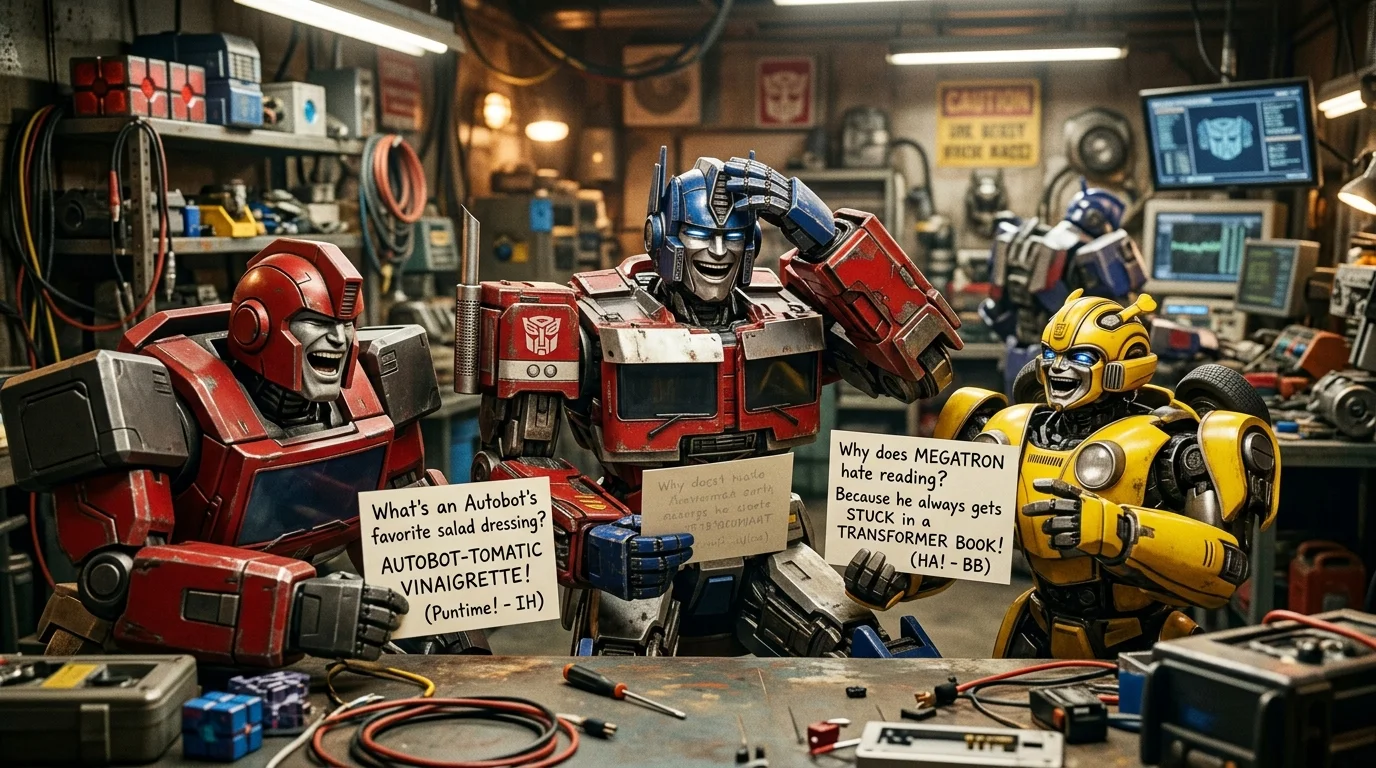 Transformers Puns One Liners
