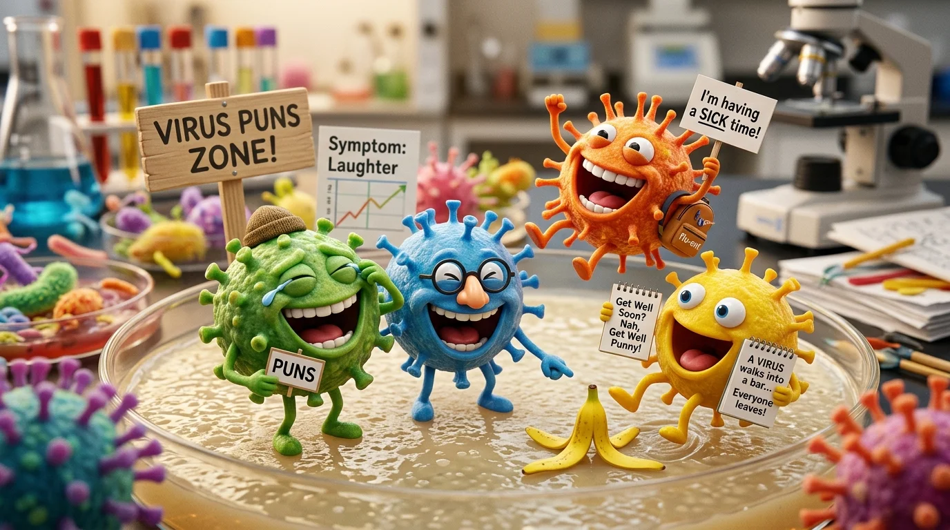 Virus Puns One Liners