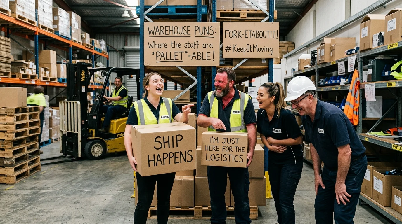 Warehouse Puns One Liners