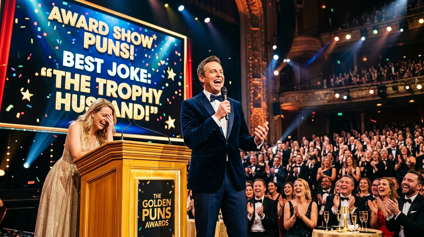 Award Show Puns for Friends