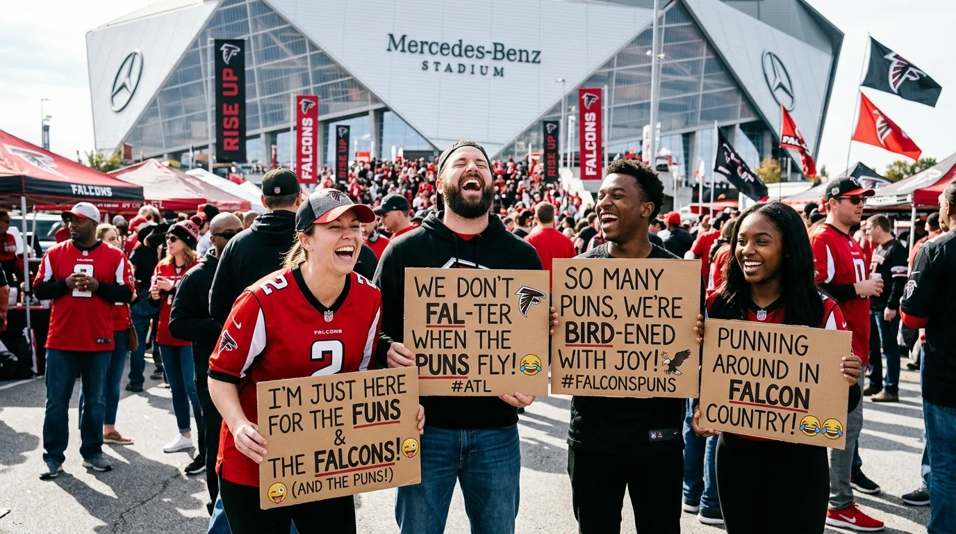 Best Atlanta Falcons-Themed Wordplay Jokes