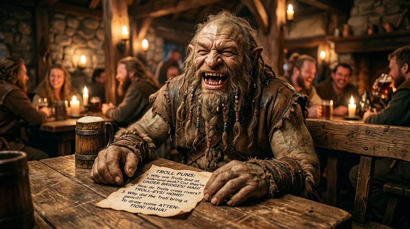 Best Troll-Themed Wordplay Jokes