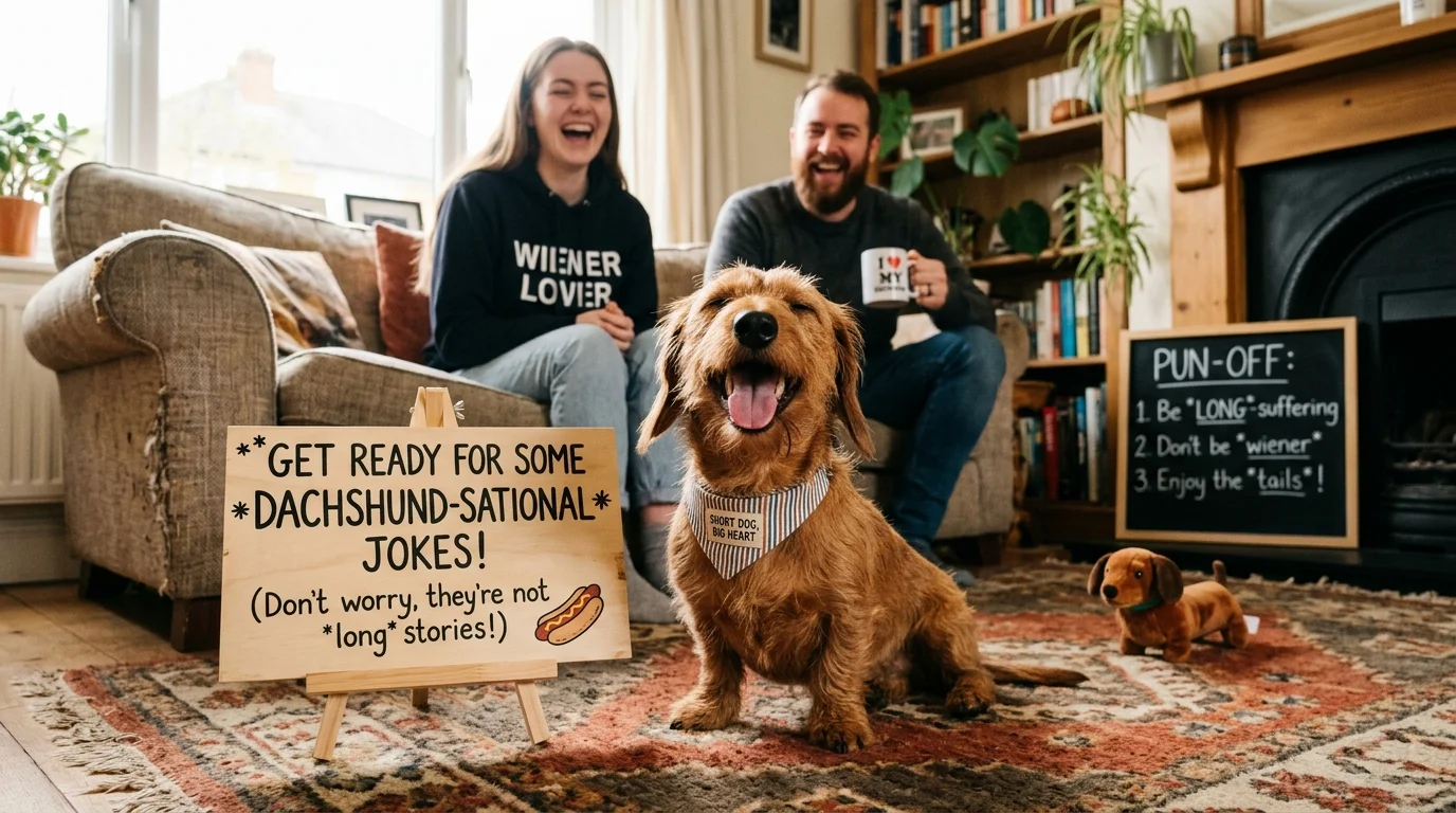 Clever Dachshund Puns for Instagram