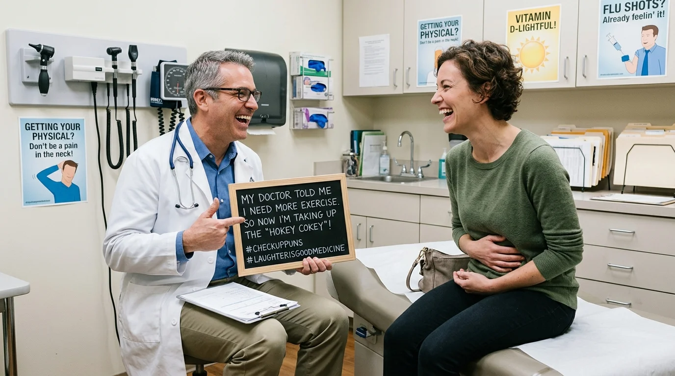 Health check up puns one liners