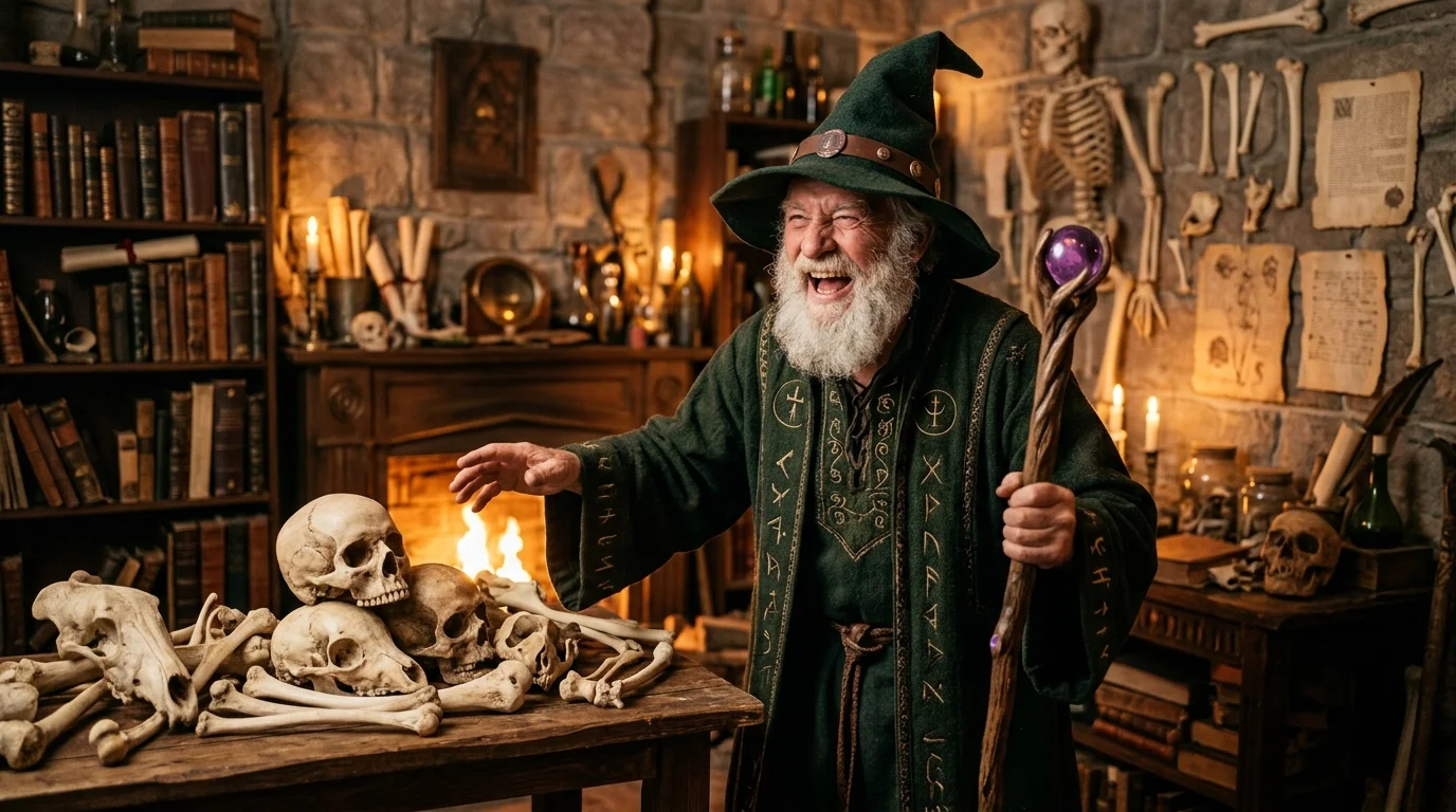 Iconic Sayings with a Bone Twist
