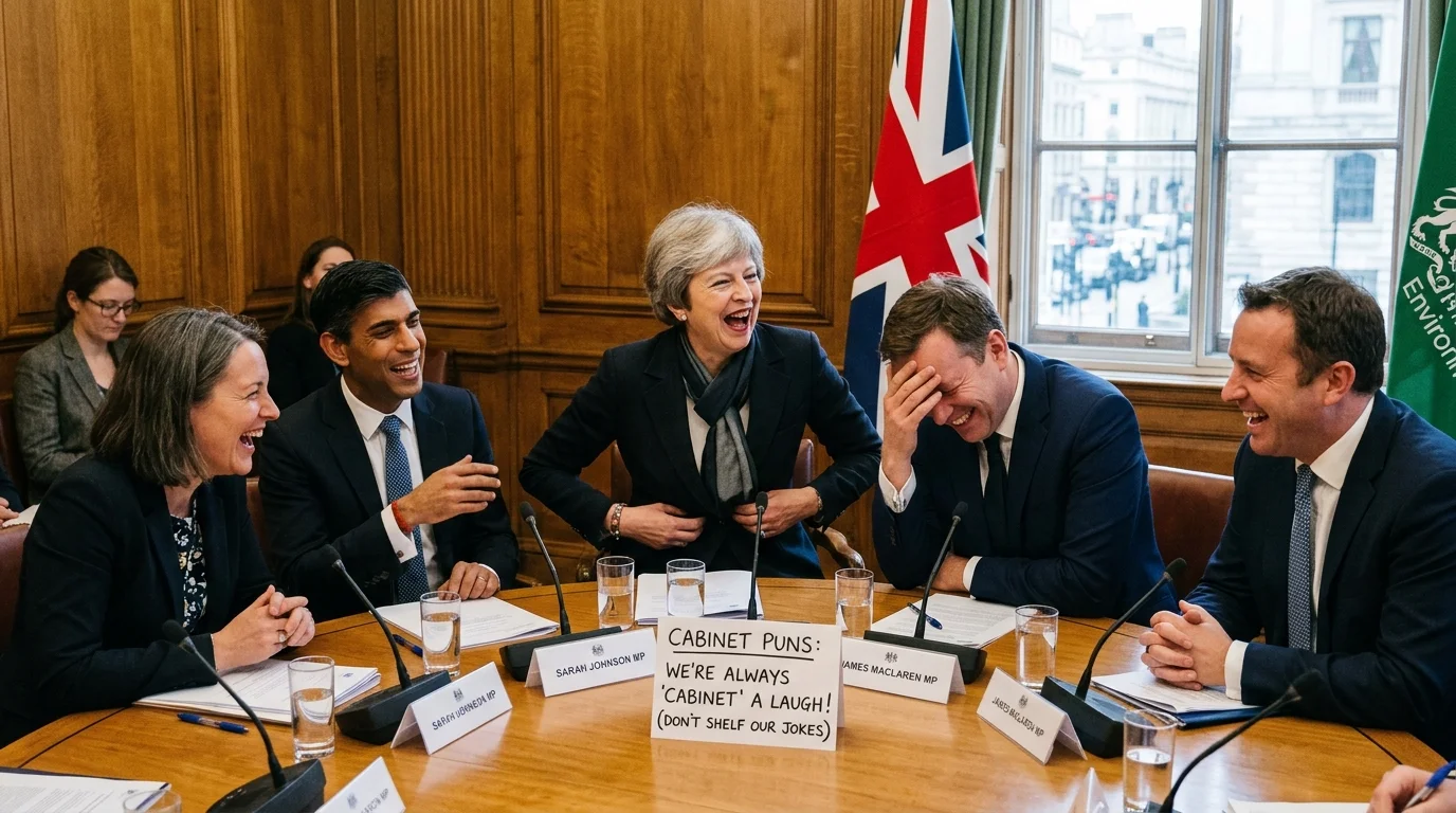 Iconic Sayings with a Cabinet Twist
