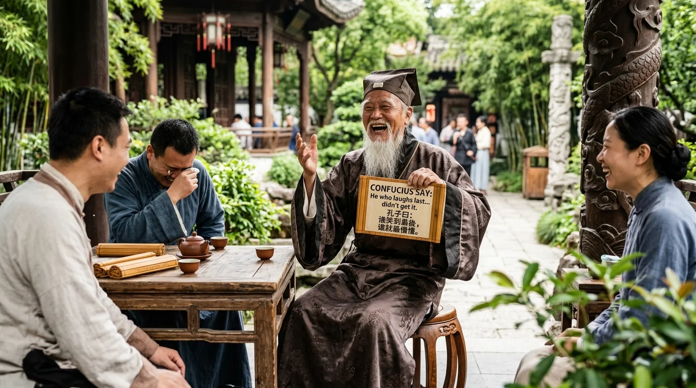 Iconic Sayings with a Confucius Twist