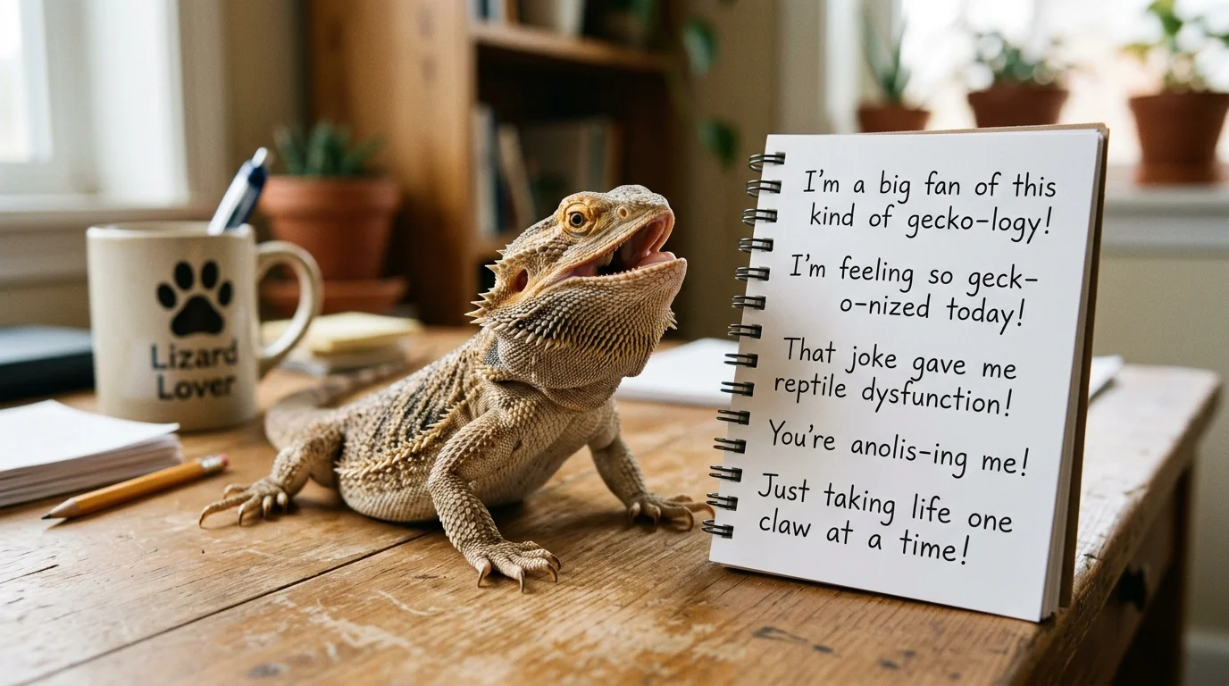 Lizard Puns One Liners