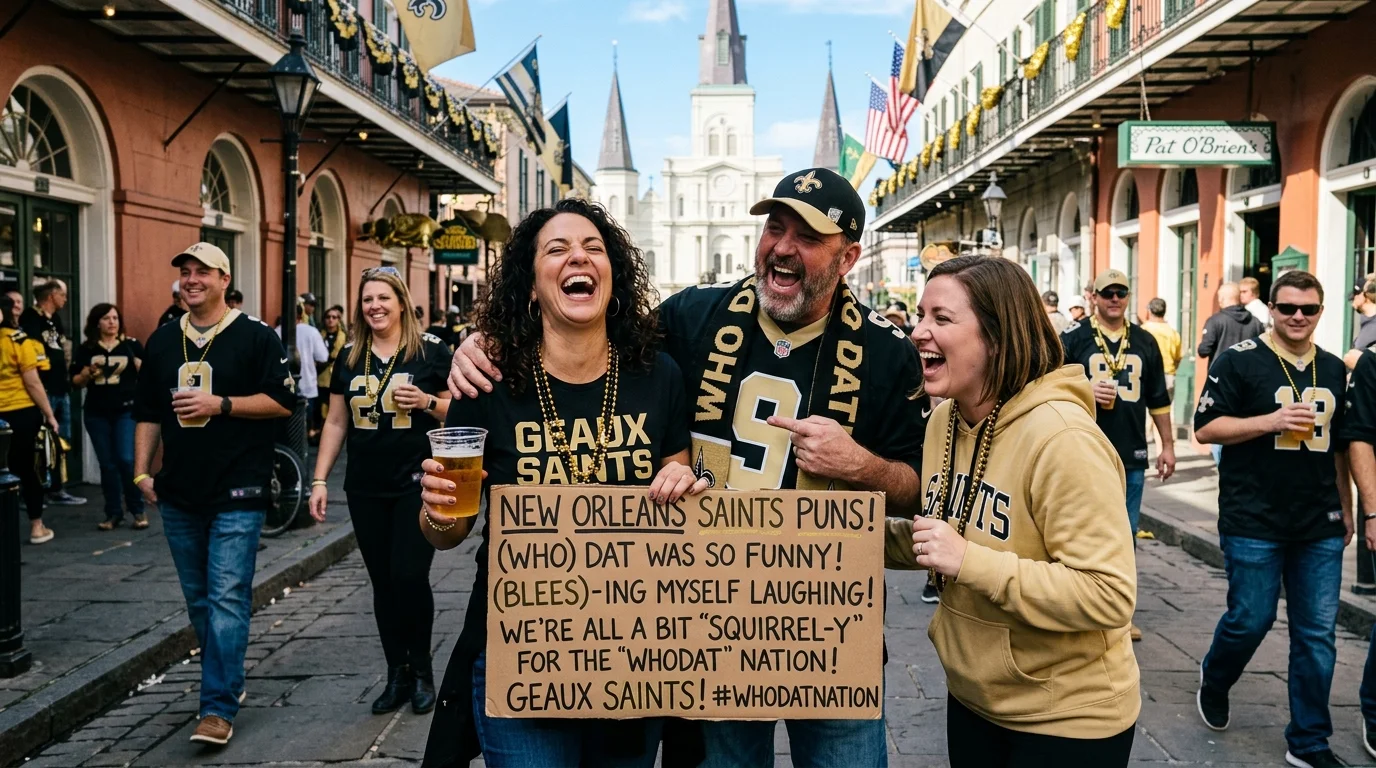 New Orleans Saints puns reddit