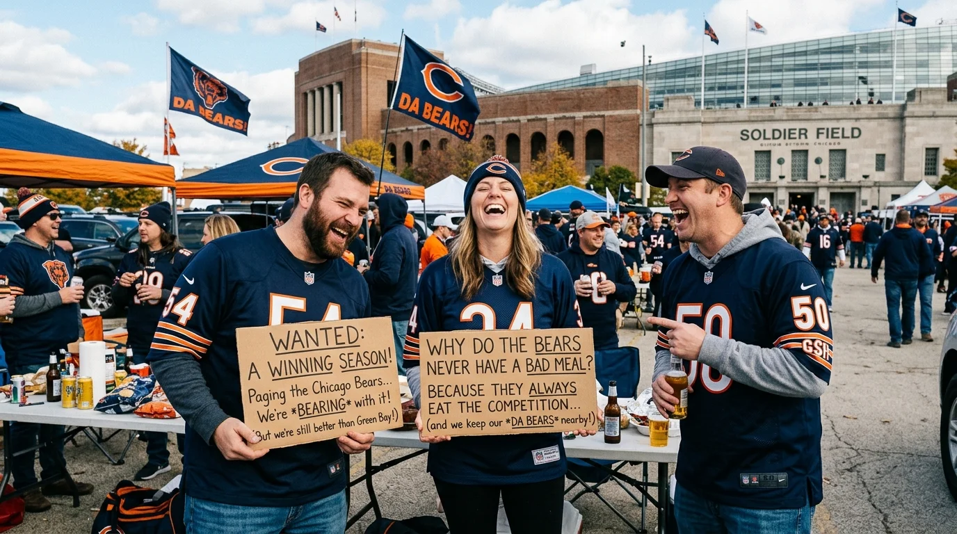Share-Worthy Chicago Bears Puns for Every Mood