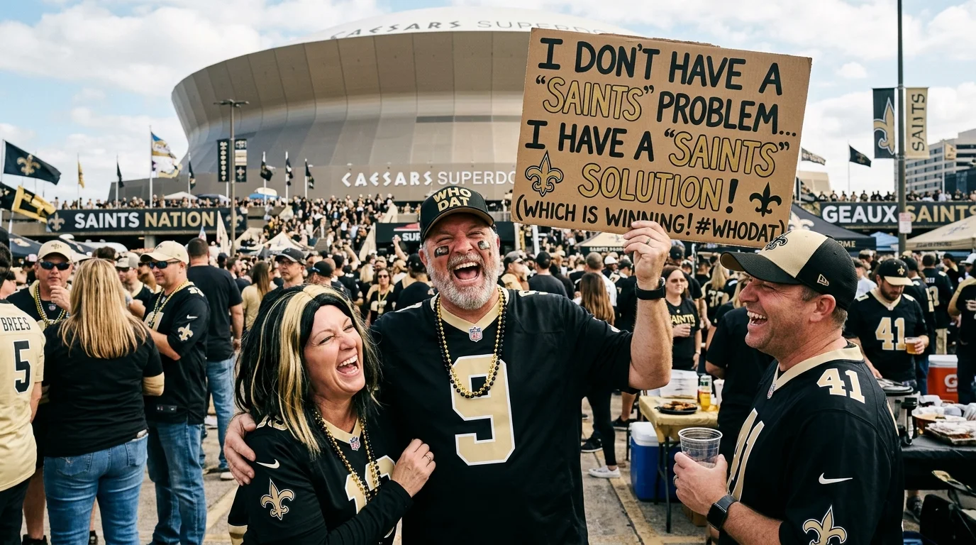 Share-Worthy New Orleans Saints Puns for Every Mood