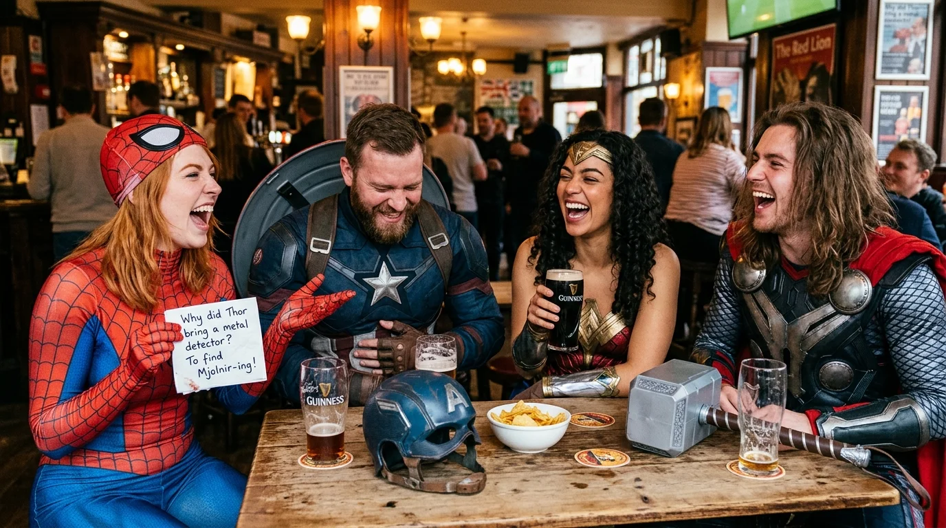 Share-Worthy Superhero Puns for Every Mood