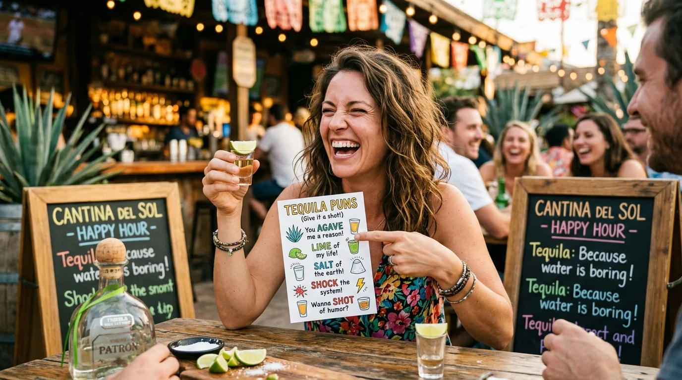 Share-Worthy Tequila Puns for Every Mood