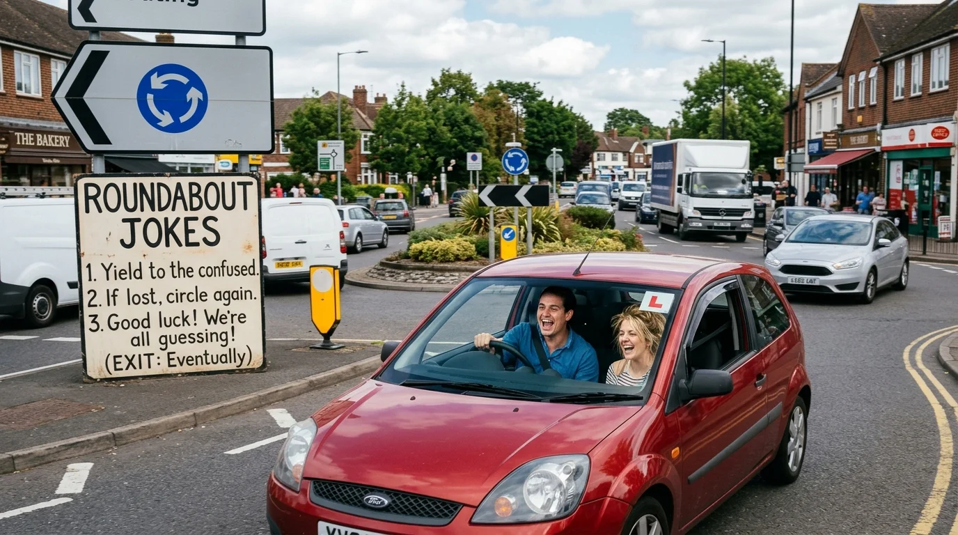Share-Worthy roundabout jokes for Every Mood