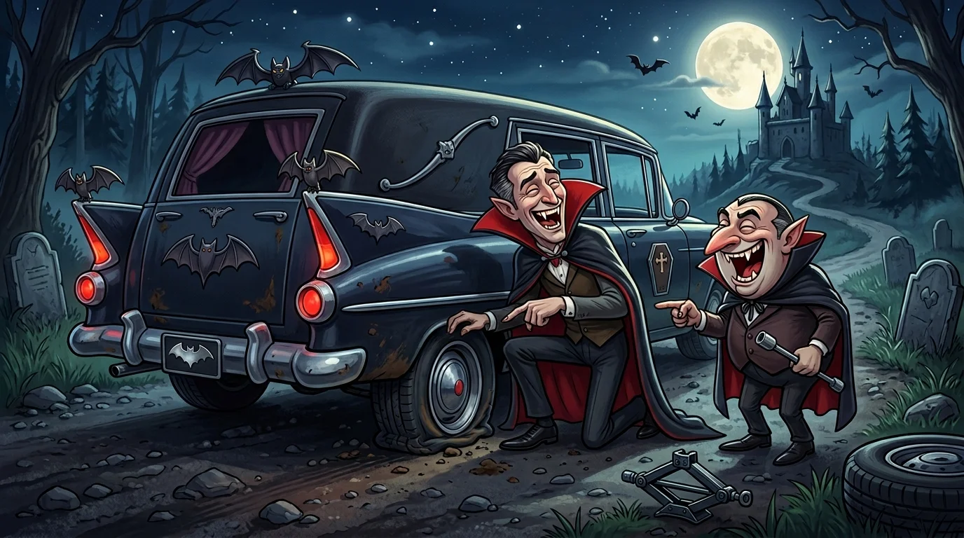 Short Flat Tire Jokes