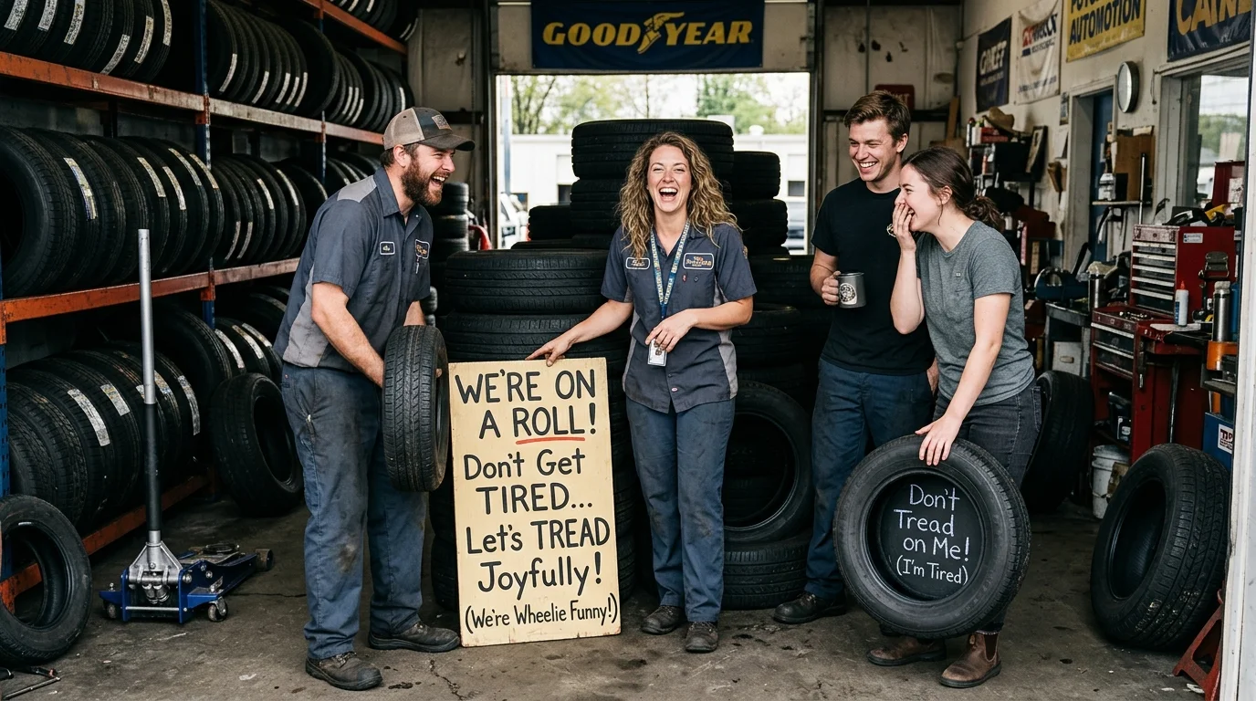 Tire Puns One Liners